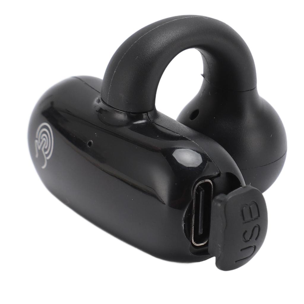 Clip On Wireless Earphones Open Ear Bluetooth 5.2 Bone Conduction Painless Ultra Long Standby Time Clip On Sport