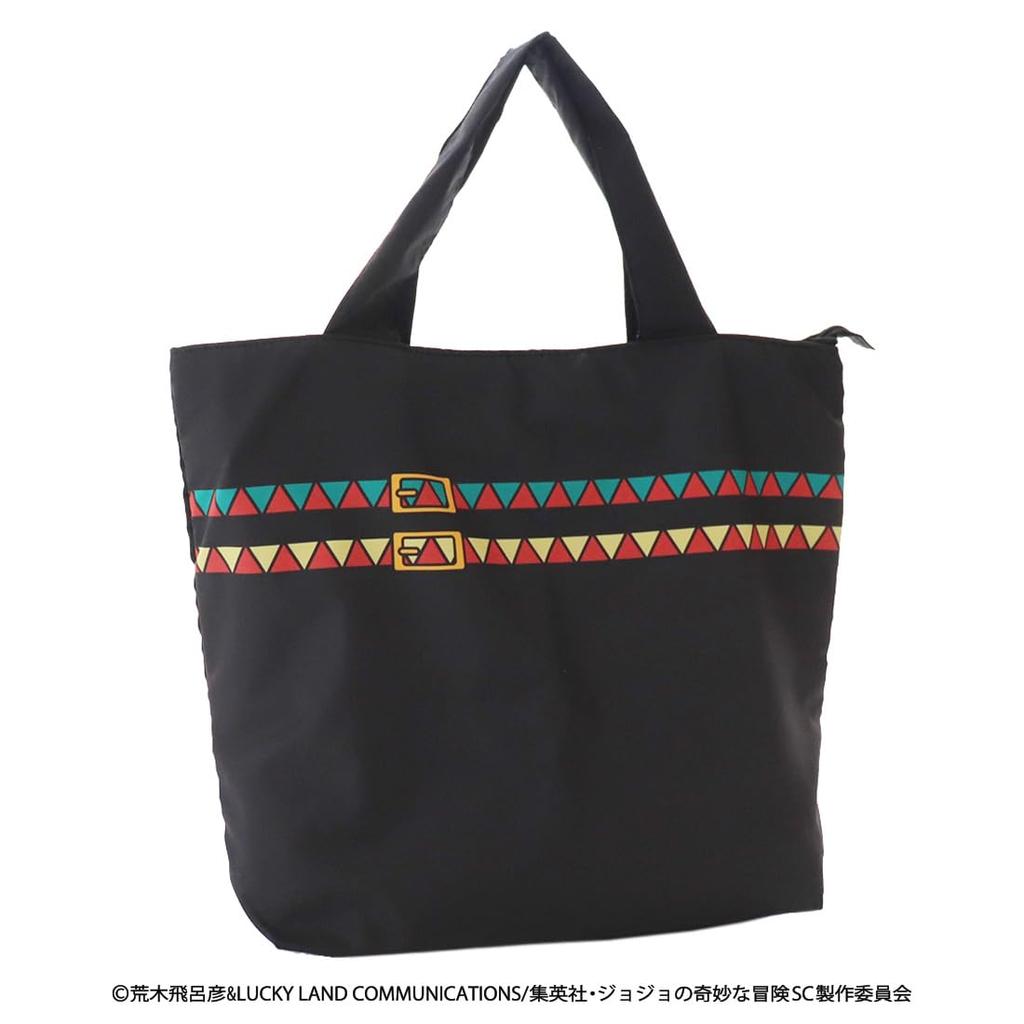 Blooming JoJo's Bizarre Adventure Stardust Crusaders Eco Bag/My Bag Jotaro Kujo (Black) [Approx. 38 X 35 X 10cm] 001020-0001-01