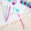 1 Set Crochet Markers Large Eye Knitting Needle Stitching Markers Knitting Markers Crochet Hook Yarn Needle