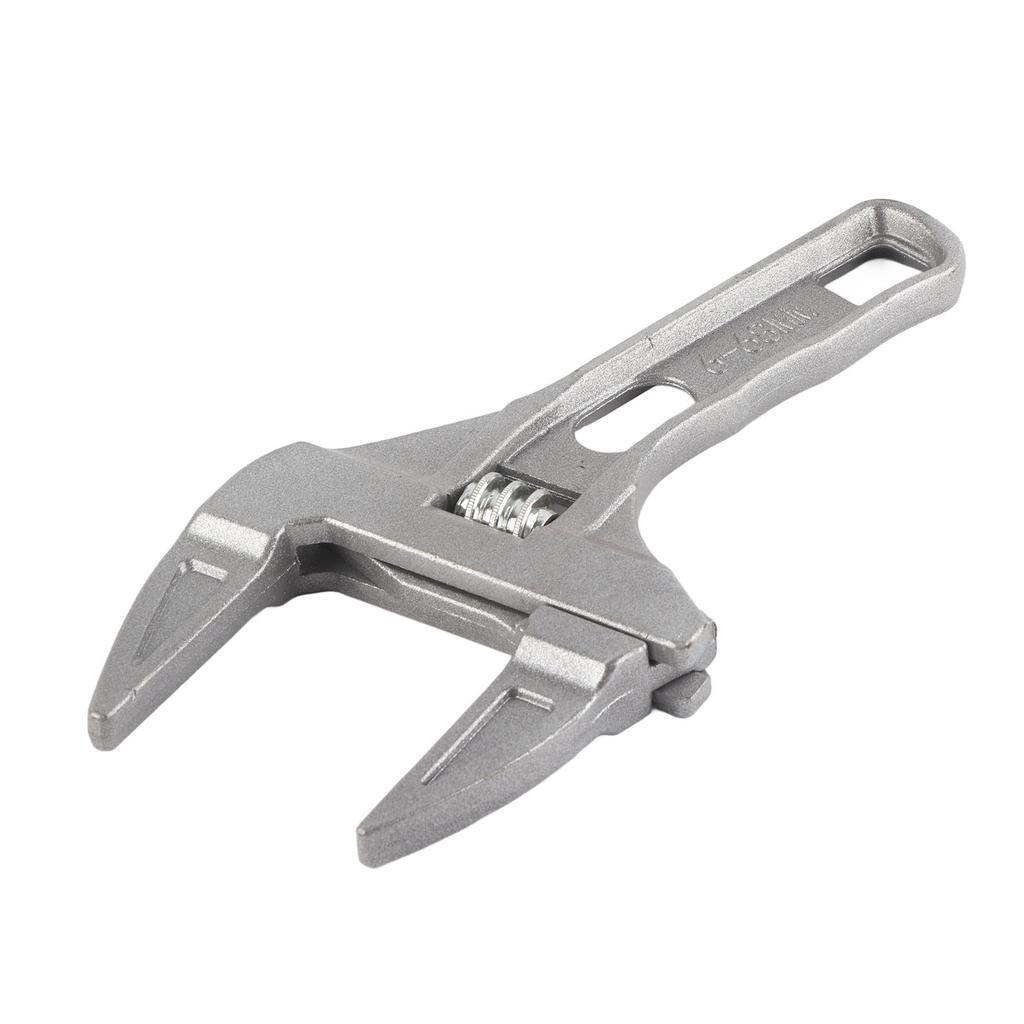 Badezimmer-Schlüssel Aluminium Verstellbarer Schlüssel mit großer Öffnung für Badezimmerbecken-Abflussreparaturwerkzeuge