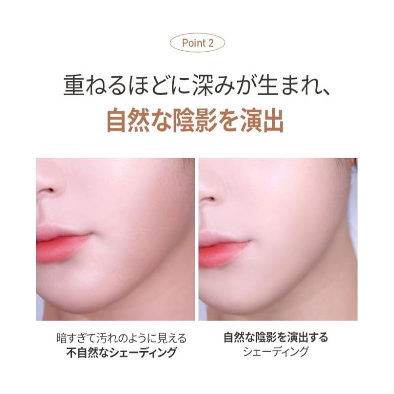[MQNY] MACQUEEN NEW YORK Fake Up 3-Color Shading & Brush Set 9g Contour Shading Natural Finish Nose Shadow Face Shadow Suitable for Warm and Cool