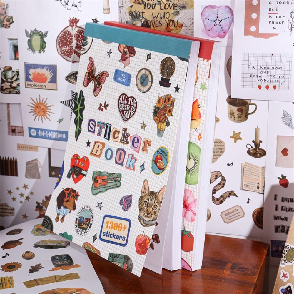 50 Sheets Diary Sticker Daylight Collection Series Craft Stickers  Journal Decoration