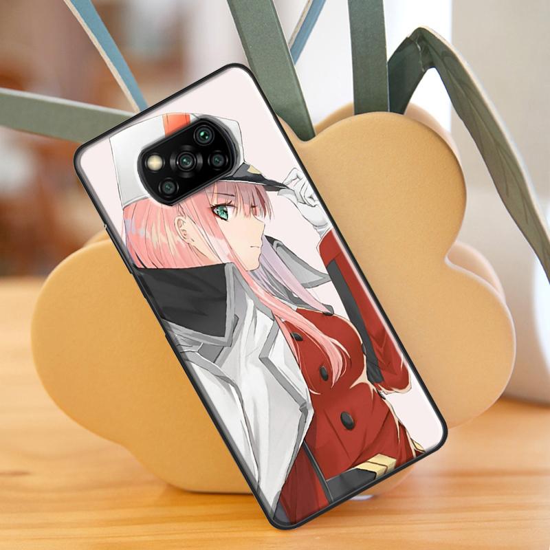 Zero Two Darling in the FranXX Anime For POCO X3 Pro X3 GT F3 M3 M4 Pro Case For Xiaomi Mi 11 Lite Mi 11T Pro 10T Back Cover