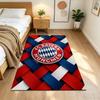 Bayern Munich Football Club Portable Floor Mat Soft Plush Water-resistant & Washable Kitchen & Bathroom Use Cute Cartoon Pattern Holiday Home Gift