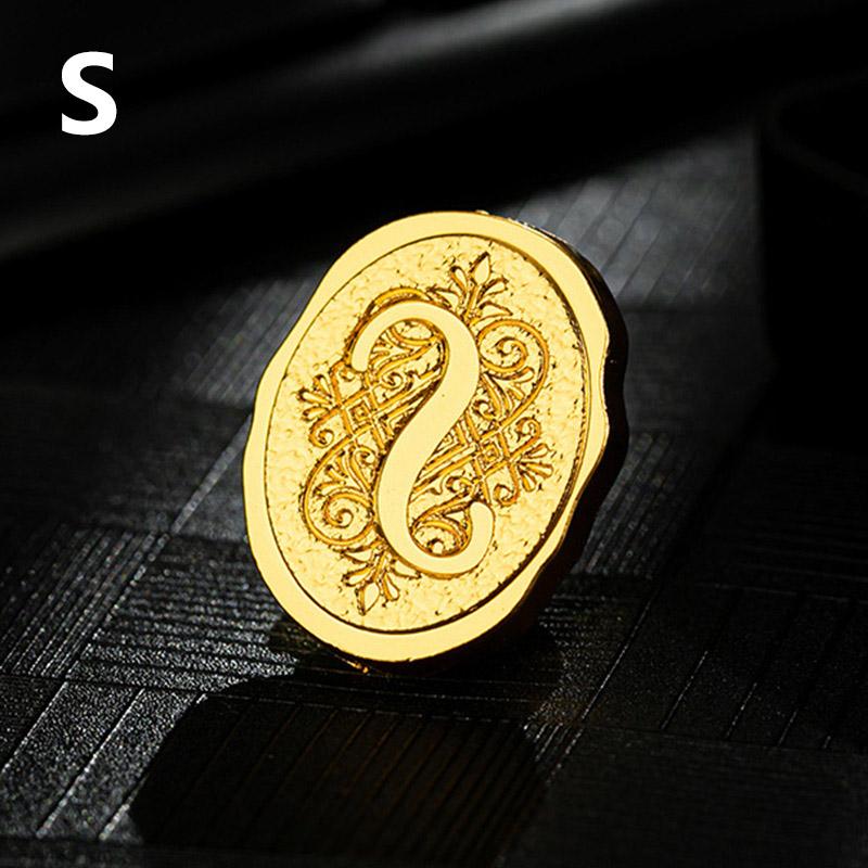 LetterA-Z Wax Seal Stamp DIY Sealing Wax Stamp Head for Scrapbooking Wedding Invitation Photo Album Dedicated Seal Stamp DIY