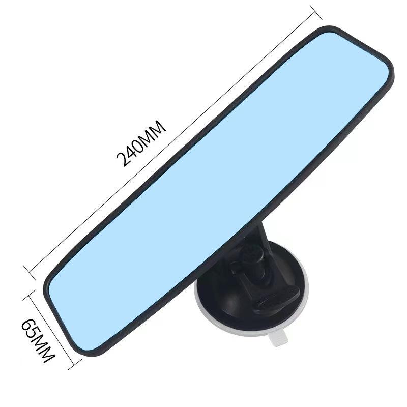 360° Rotation Adjustable Car Rear View Mirror With Suction Cup Wide-angle Car Rearview Mirror Auto Interior Accessories
