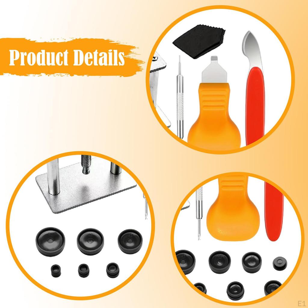 Watch Press Tool Set Back Case Closer, Portable, Watches Press, Watchmaker Repair