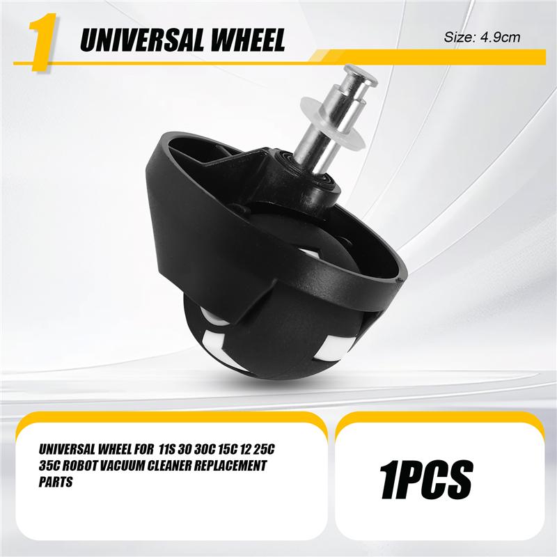 ABIY Universal Wheel For Anker Eufy Robovac 11S 30 30C 15C 12 25C 35C Robot Vacuum Cleaner Replacement Parts