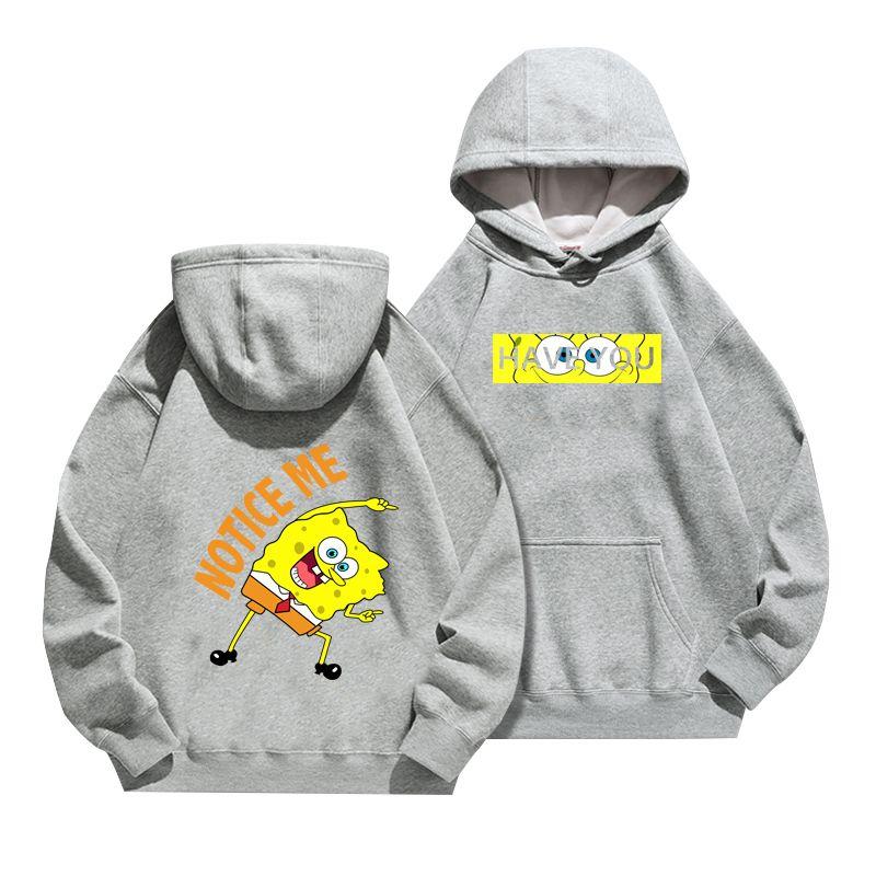 

SpongeBob SquarePants Big Star Anime Hoodies Men s and Women s Four Seasons Cotton Loose and Versatile Casual Trendy Ins S