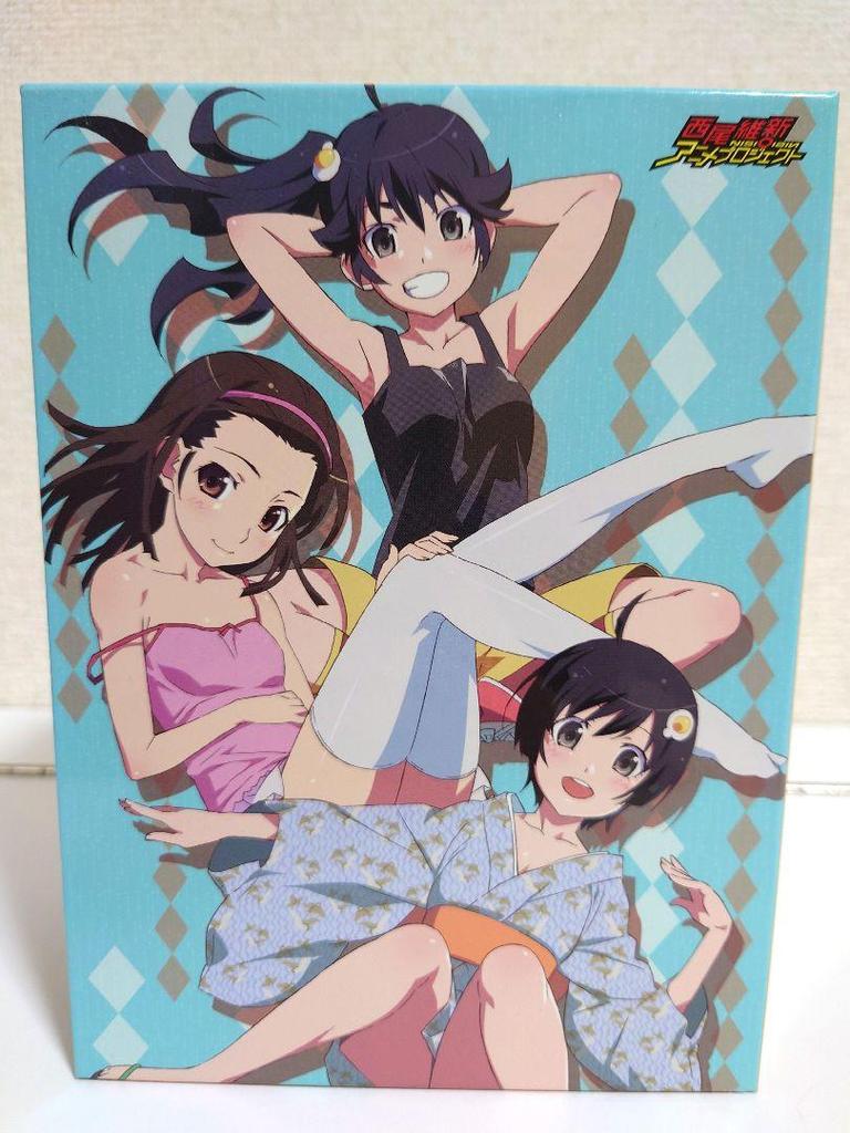 [USED] Nisemonogatari Monogatari Series Blu-ray Limited Edition with Storage Box, 5 Volumes