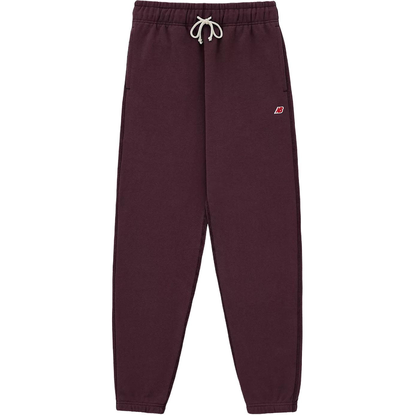 New Balance Made In USA Collection Sweatpants FW24 Core Knitted Sweatpants Men s Red MP43547-PLN M