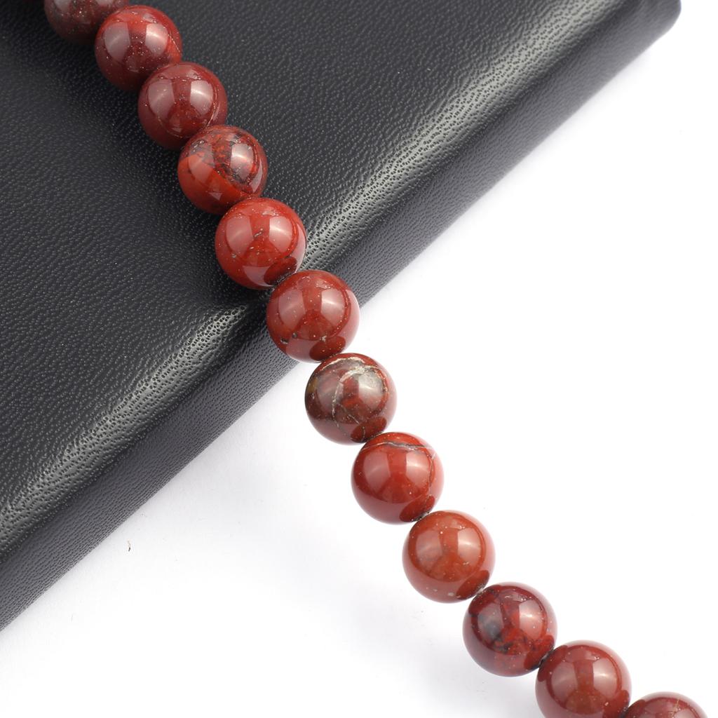 Carthamu Isoaltion Beads Natural Stone Carthamus Round Beads For Jewelry Making DIY Necklace Earrings Bracelet Accessory