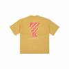 Nike Letter Print Dopamine Pullover Short-Sleeve T-Shirt for Men in Yellow