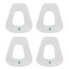 4pcs 5N11 Dust Gas Paint Spray Protect Cartridge Filter Replace Filter Container Fit for 3M6200 7502