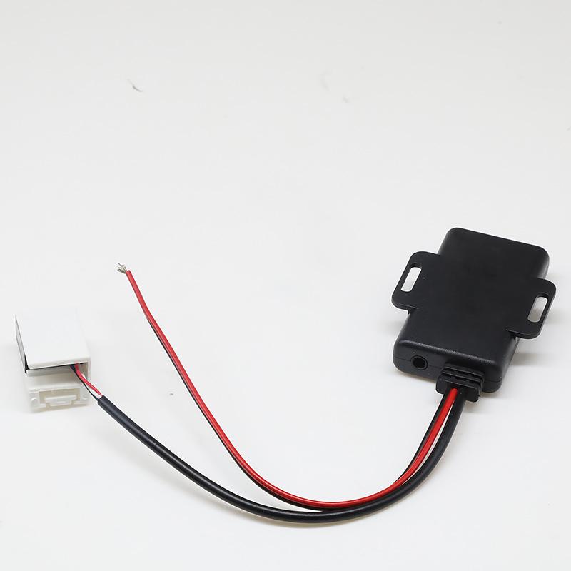 Compatible Peugeot Citroen RD4 Bluetooth AUX Audio Cable 12-Pin Plug Radio Adapter