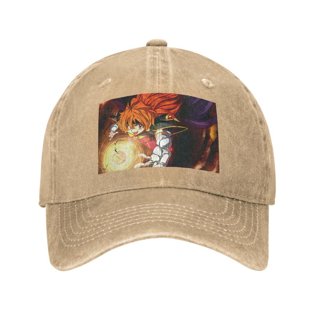 Lina Inverse Dragon Slave Slayers Denim Cap Casual Baseball Caps Adjustable Hat Summer Unisex Baseball Hats