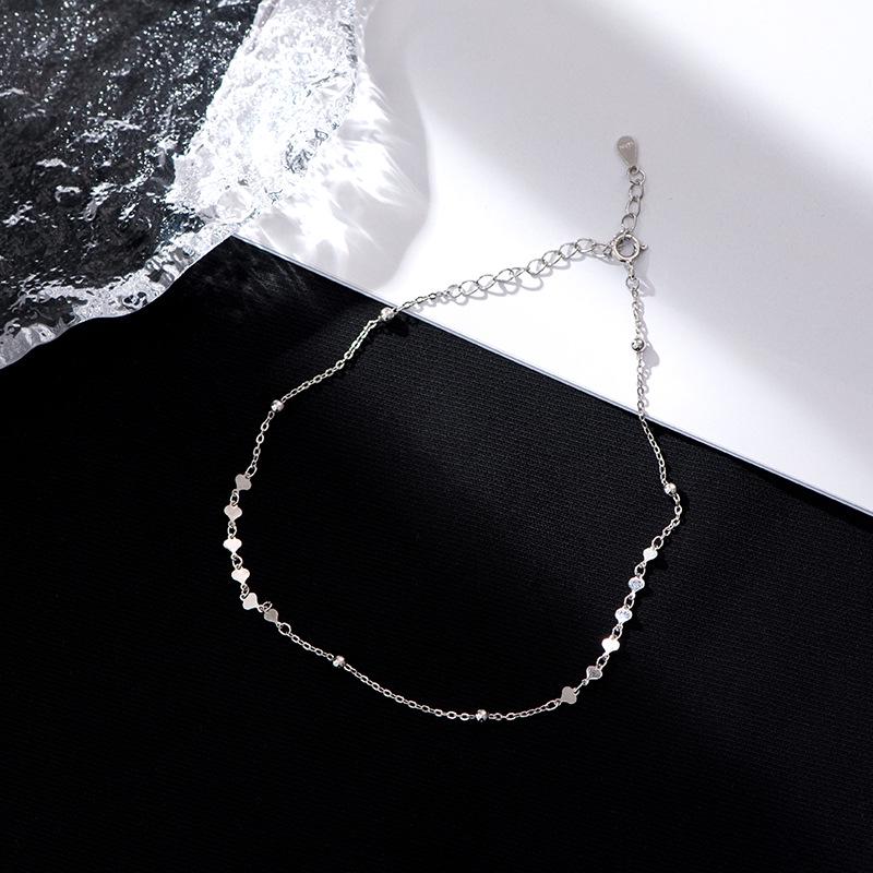 

Браслет на ногу «Серебряное сердце баньяна»: Трендовые летние женские украшения в стиле легкой роскоши 2022 925 Silver