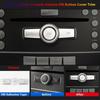 3Pcs For Mercedes Benz C GLK W204 X204 Auto Car Console Volume Switch Cover Trim