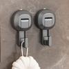 Suction Cup Hook Strong Adhesion Towel Hanger Waterproof and Reusable for Kitchen Bathroom and Shower Hanging Solution
