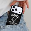 Atom Science Chemistry Phone Case for iPhone 16e 15 14 13 12 17 Pro Max Plus Air 17pro Cover Coque
