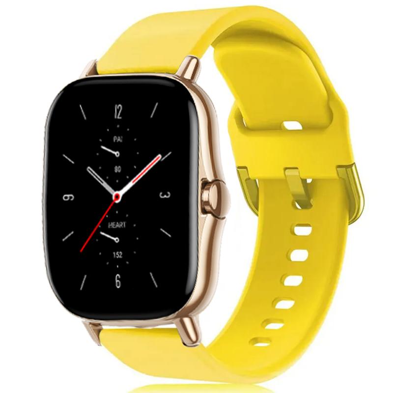 Sport strap For Amazfit GTS-GTR-4-3-2-2e-Mini-Pro-stratos 2 3 Watchband Silicone Bracelet Correa Amazfit bip-U-S-3-pro 20mm 22mm