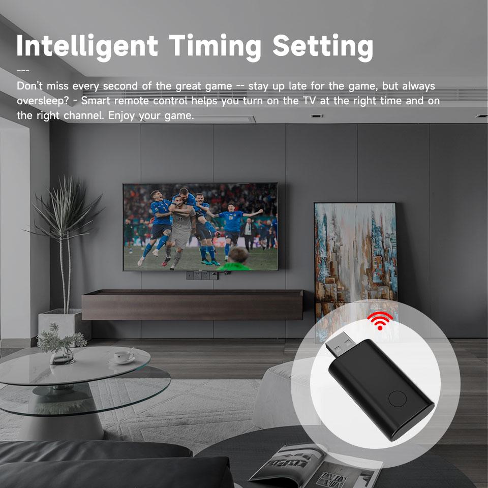 Tuya WiFi IR Remote Control USB Smart Universal Infrared Controller Works with Alexa Google Assistant for TV Air Conditioner