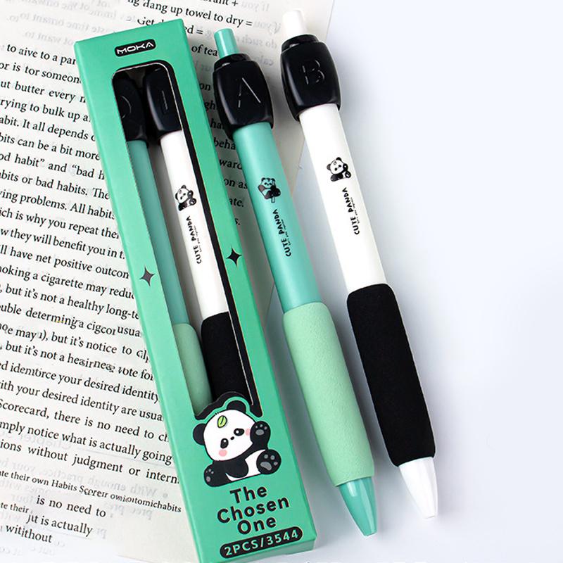 1Set Funny Rotation Answer Gel Pen Novelty Decompression Rotating Gel Pen Creative Stationery Ballpoint Student Stationery Gifts