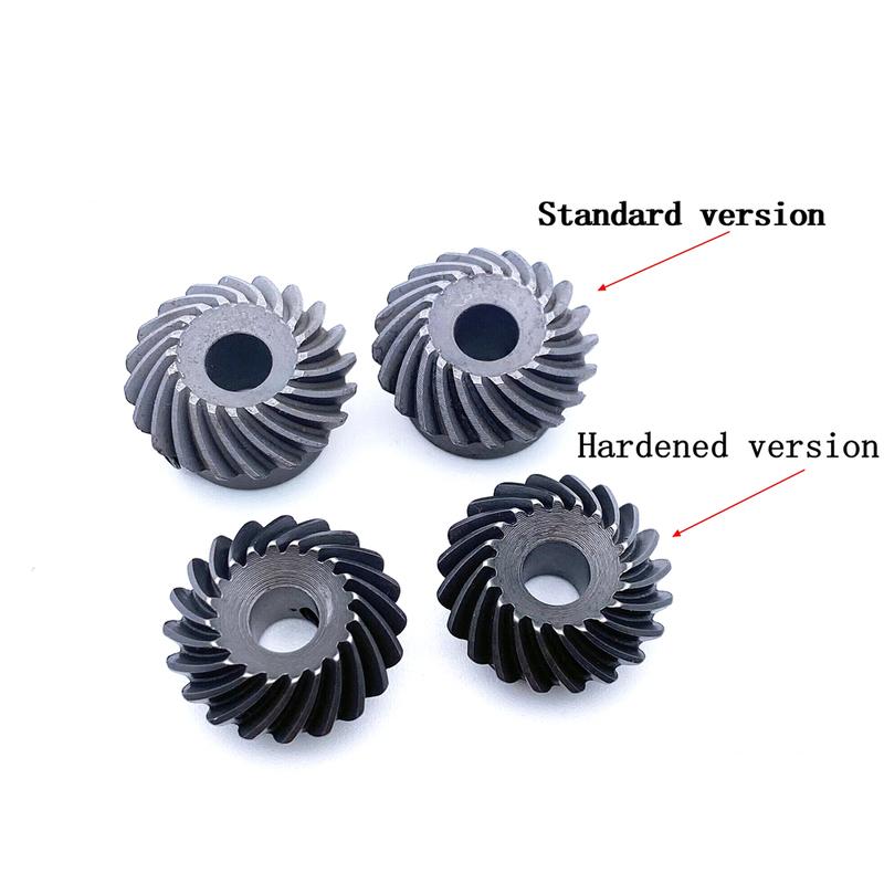 1:1 Spiral Helical Bevel Gear 1M 20T 6/8/10mm Car Model Differential DIY Steel Gear 90 Degree Installation