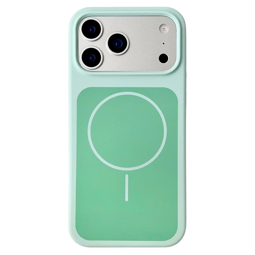 For iPhone 17 Pro Case Compatible with MagSafe Shockproof Silicone Phone Back Cover