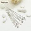 Multiple Specifications Of 14K Real Gold-Plated Ball/Flat /Eye Head Pins For Jewelry Making,DIY Jewelry Pins Supplies Wholesale