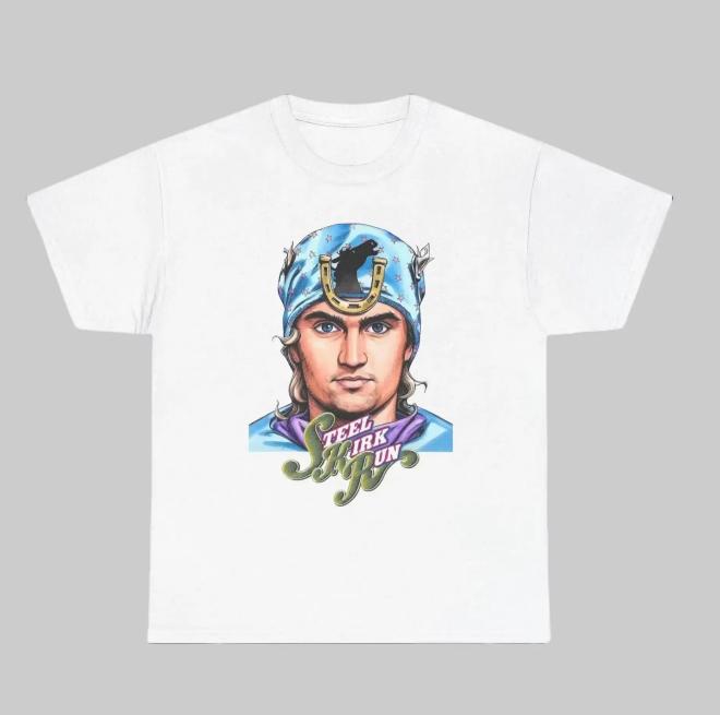 

2026 Summer New anime jojo 7 steel ball run Charlie Kirk & Gyro Zeppeli graphic 100%Cotton unisex shirt Y2k Short sleeve Tshirt 4XL