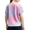 Fila Fitness Loose Round Neck Knitted Short Sleeve T-Shirt Women Tops A11W431106F-ZA