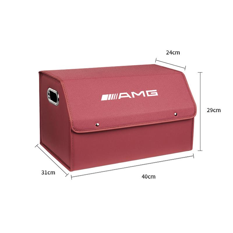 1 Stück Auto Kofferraum Aufbewahrungsbox Große Kapazität Werkzeug Organizer Tasche Zubehör Für Mercedes Benz AMG A B C E G CLA W211 W203 W204