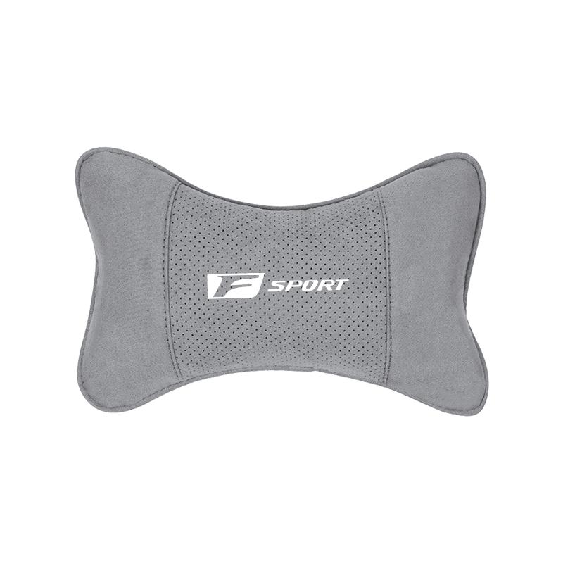 Wildleder Auto Innenraum Sitz Nackenkissen Bequeme Kopfstütze Für Lexus F SPORT ES UX 300e GS GX IS LS LX CT LC LBX NX RX 350h 450h