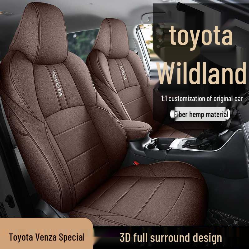 All-Season Breathable Full-Coverage Seat Covers for Toyota Highlander