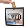 Travel Ticket & Postcard Collection Frame with Storage