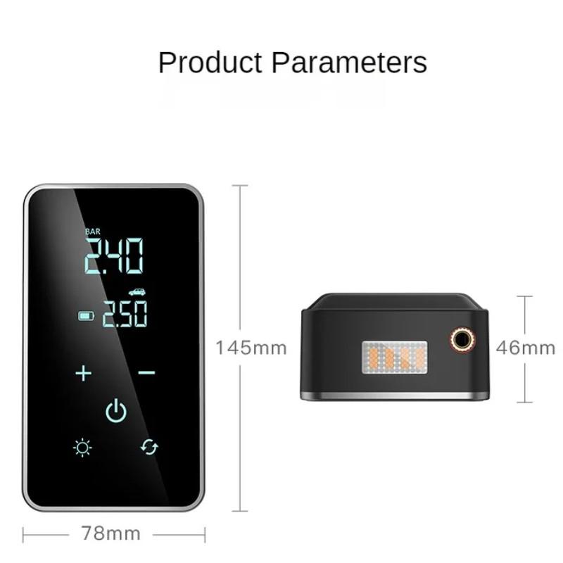 

Portable Air Pump Car Motorcycle Bicycle Tire Universal Electric Inflator Auto Mini Mounted Wireless Inflation Pump