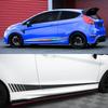 Car Side Stripes Vinyl Decals Door Racing Stripes Sticker Graphics Accessories For Ford Fiesta MK7 3 Door 2008 - 2017 ST200