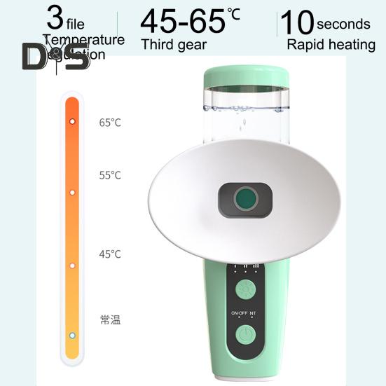 Portable Eye Moisturizer Mist Steamer Heated Eye Masque for Dry Eye Relief Gentle Mini Hydrating Sprayer