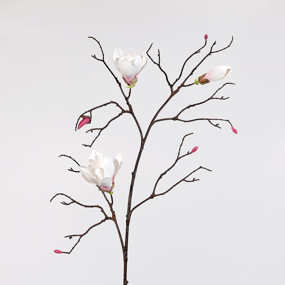 Real Touch Simulation Big Magnolia Large Artificial Orchid Fake Silk Flower Table Decoration