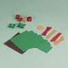 Origami Nativity Scene Kit for Holiday Craft Activities with Pre Printed Paper and User Friendly Folding Steps