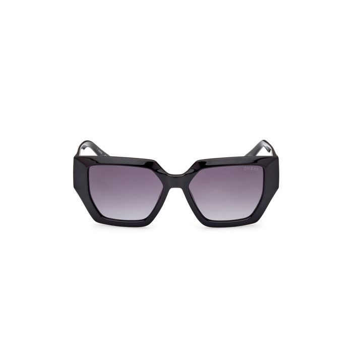 Lunettes de soleil - Guess - GU7896 - Noir brillant - Verres gris - Oversize