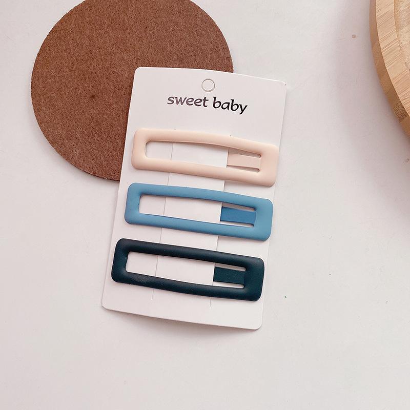 

High Quality Frosted Oval Basic Hairpins Women Girls Hair Clips Pins Barrettes Accessories Hairclip Hairgrip Headdress Headwear 6.5 cm