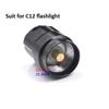 501 502 C8 C12 Led Flashlight Button Switch Case Tail Switch Module Flashlight Replacement Part Diy Repair Parts
