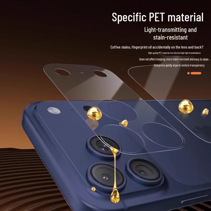 Smorss Matte Kratzfester Rückseiten- und Kameraobjektivschutz für iPhone 17 Serie