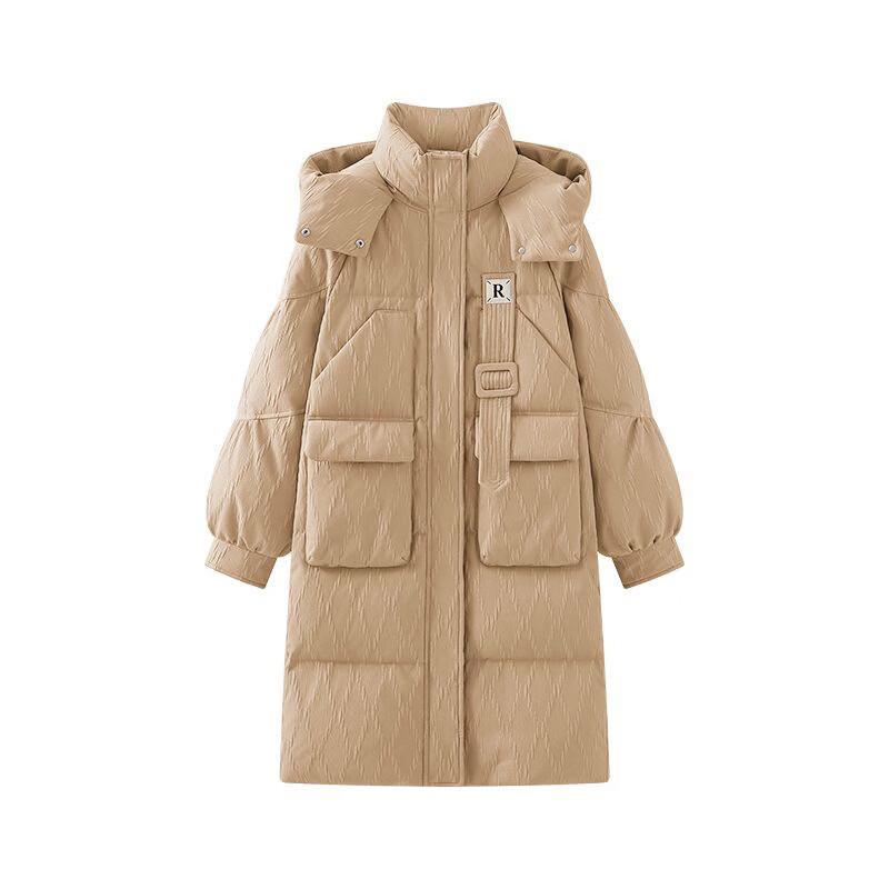 

FivePlus Women s Mid-Length Hooded Down Jacket M