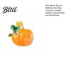 Pumpkin Collar Pin Brooch Enamel Painted Small Autumn Style Full