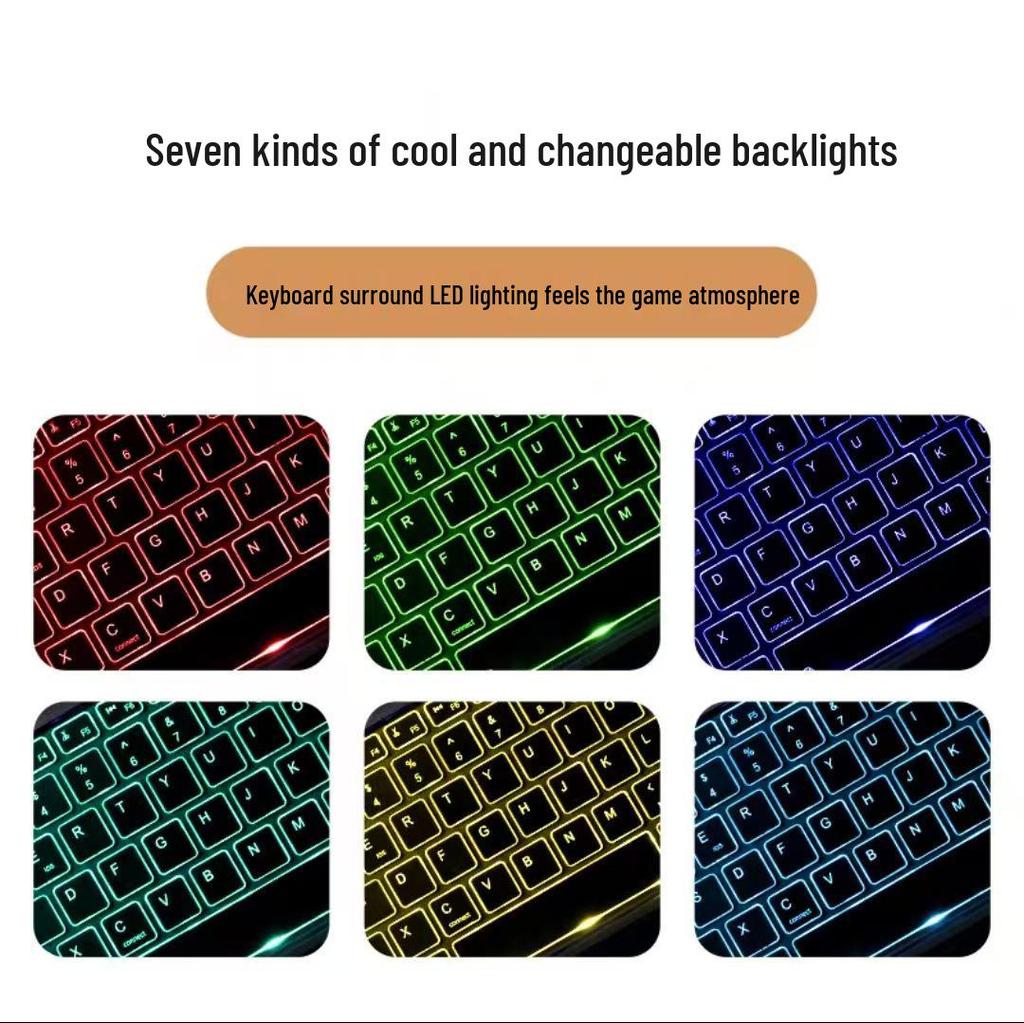 Redmi Pad Pro 12.1 Wireless Bluetooth Keyboard Protective Case with Spanish Language Support