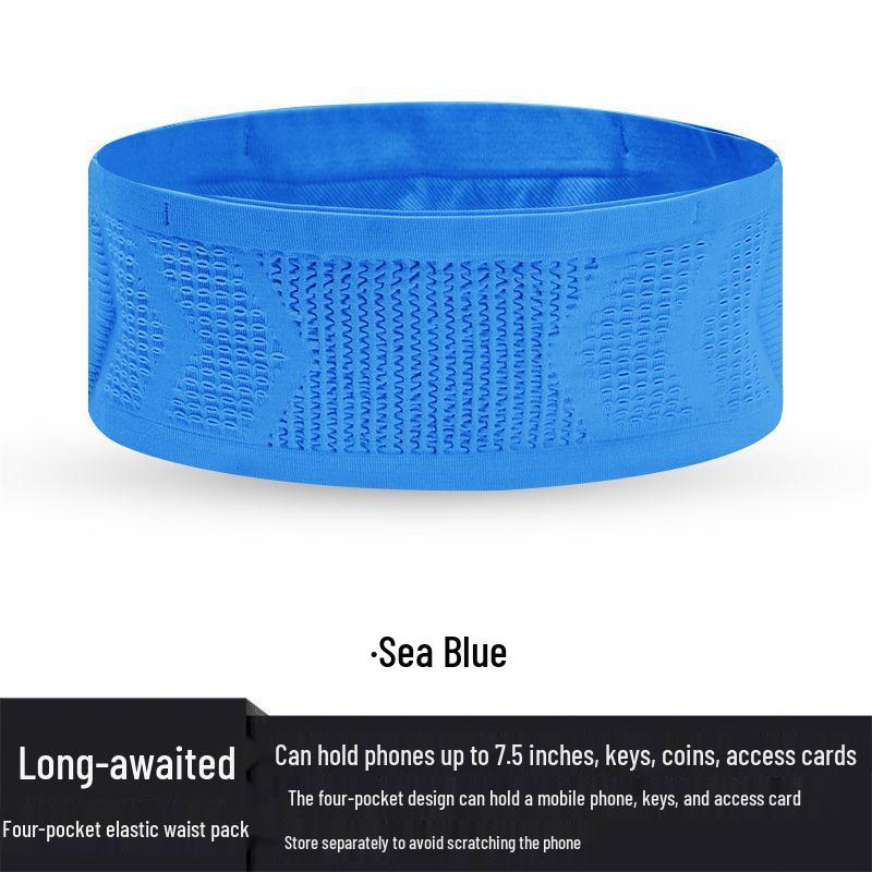 High Elasticity Multifunctional Running Waist Belt for Outdoor Sports & Fitness (Unisex)