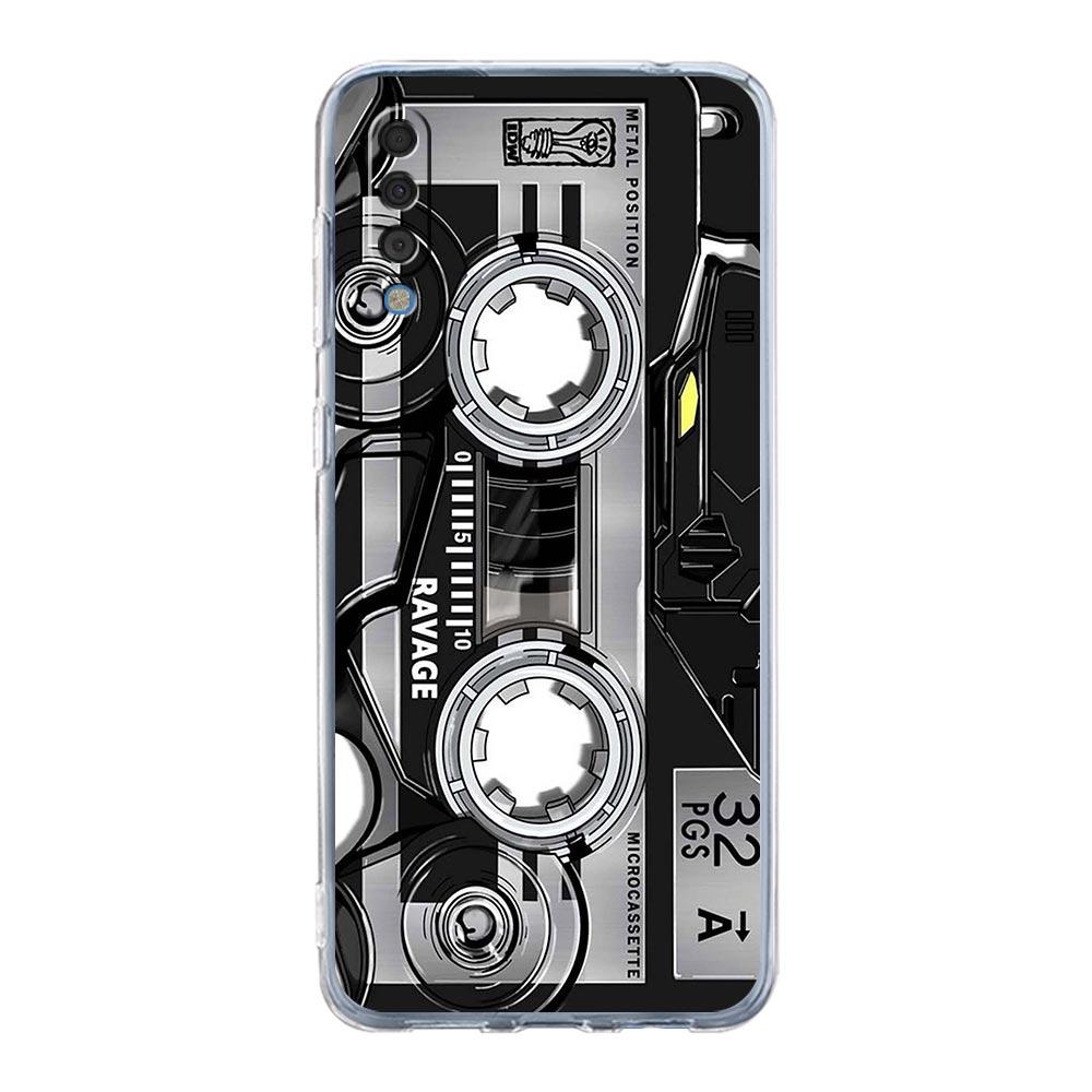 Phone Case For Samsung A56 A36 A26 A16 A14 A12 A22 A32 5G A34 A42 A52 A54 A50 A70 A40 A20S A04S A06 Cover Vintage Cassette Tape